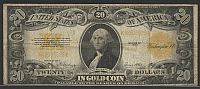 Fr.1187, 1922 $20 Gold Certificate, K42933625